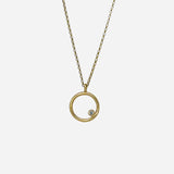 Diamond Circle Pendant