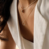 Diamond Circle Pendant