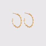 Bobble Hoop Earrings