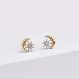To The Moon & Back Studs