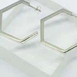 Large Hexagon Hoops