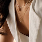 Topaz & Diamond Pendant