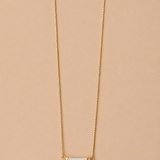 Baguette Diamond Necklace
