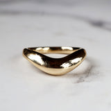 Fitted Organic Wedding Band