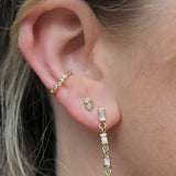 Diamond & Opal Studs