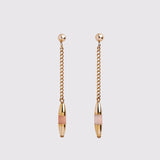 Coral Drop Studs