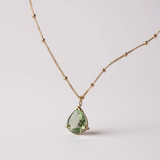 Timeless Pear-Cut Sapphire, 9ct Gold Setting