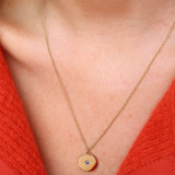 Star Set Sapphire Pendant