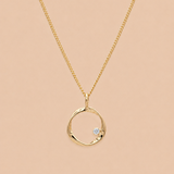 Diamond Circle Pendant