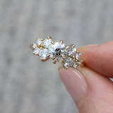 Bespoke 18ct Diamond Cluster Engagement Ring