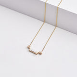 Baguette Diamond Necklace