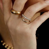 Half Eternity Diamond Ring
