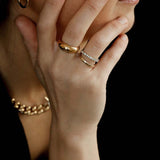 Half Eternity Diamond Ring