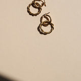 Twist Drop Hoops
