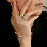 Half Eternity Diamond Ring